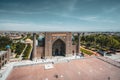 Sher Dor madrasah on Registan square, Samarkand, Uzbekistan Royalty Free Stock Photo