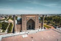 Sher Dor madrasah on Registan square, Samarkand, Uzbekistan Royalty Free Stock Photo