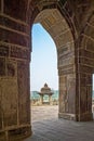 Sher Shah Suri Tomb Indo-Islamic architecture,this red sandstone mausoleum