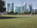 Al Dafna Park, Doha, Qatar Royalty Free Stock Photo