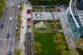 Sheraton Wall Centre, Vancouver, BC. Royalty Free Stock Photo