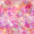 Sherbet Powdered Tie Dye Abstract Watercolour Print