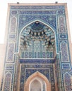 Sherdor Madrassah in Samarkand, Uzbekistan. Central Asia Royalty Free Stock Photo