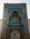 Sherdor Madrassah in Samarkand, Uzbekistan. Central Asia