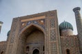 Sherdor Madrassah in Samarkand, Uzbekistan. Central Asia