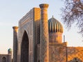 Sherdor Madrassah, Samarkand, Uzbekistan Royalty Free Stock Photo