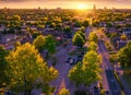 Sheridan neighborhood in Minneapolis, Minnesota USA.