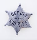 Sheriff Badge Royalty Free Stock Photo