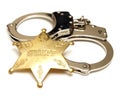 Sheriff Badge and Handcuffs