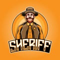 Sheriff esport mascot logo design