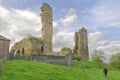 Sheriff Hutton Castle, north yorkshire, england Royalty Free Stock Photo