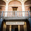 Sheriff Office Royalty Free Stock Photo