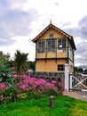 Sheringham station vintage signal box for the Poppy Line North Norfolk