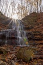 Sherman Falls in the Sun in Ontario