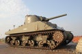 Sherman tank Royalty Free Stock Photo