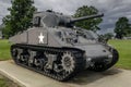 Sherman Tank from WW2 Royalty Free Stock Photo