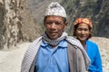 Sherpa couple are going to local market