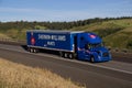 Sherwin Williams Semi Truck / Blue Volvo