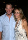 Sheryl Crow and Lance Armstrong Royalty Free Stock Photo