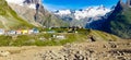 Sheshnag base camp in Amarnath Cave yatra trek route, Jammu & Kashmir, India.