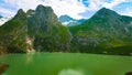 Sheshnag Lake enroute on Amarnath Cave trek ,Jammu &Kashmir, India.