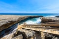 Shete Boka National park - Amazing landscape scenery around the small Caribbean island of Curacao in the ABC islands - Crashing