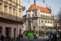 Shevchenko monument downtown Lviv