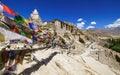 Shey Palace, Leh, Ladakh, Jammu and Kashmir, India Royalty Free Stock Photo