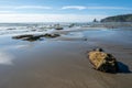 Shi Shi Beach and seashore in Olympic National Park, Washington. Royalty Free Stock Photo