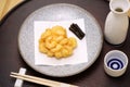 Shiba shrimp tempura, Japanese cuisine Royalty Free Stock Photo