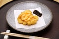 Shiba shrimp tempura, Japanese cuisine Royalty Free Stock Photo