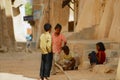 Kids play at the street in Shibam, Yemen.