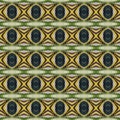 Shibori pattern. Ikat textile. Tie dye print. Green seamless stencil. Moroccan tile. Folk geometric ornament. Japanese shibori Royalty Free Stock Photo