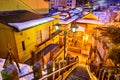 Shibu Onsen Alley Staircase Royalty Free Stock Photo