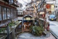 Shibu Onsen Town Morning Royalty Free Stock Photo