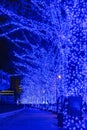 Shibuya Blue Cave winter illumination festival