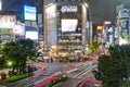 Shibuya Crossing at Night