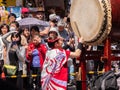 Shibuya Kagoshima Ohara Matsuri Taiko Drums Drummer, Tokyo, Japan