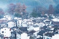 Shicheng village in late autumn Royalty Free Stock Photo