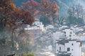 Shicheng village in the late autumn Royalty Free Stock Photo