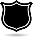 Shield badge icon