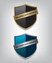 Shield guarantee badge illustration