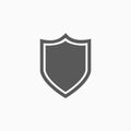 Shield icon, security, protect, guard