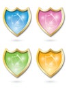 shield icons set
