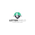 Shield and Letter L Logo Templates