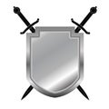 Shield and swords Royalty Free Stock Photo
