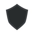 Shield vector icon symbol illustration design. Security sign shield protection badge icon. Defence guard royal emblem logo. Royalty Free Stock Photo