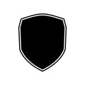 Shield vector illustration. Shield shape icons. Symbol shape. Different shields collection. Police badge. Security symbol. Protect