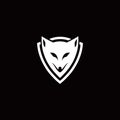 Shield Wolf Logo Modern Design