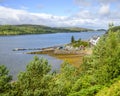 Shieldaig Village from a hill